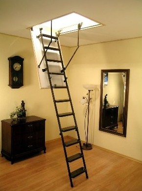 раскладные чердачные лестницы